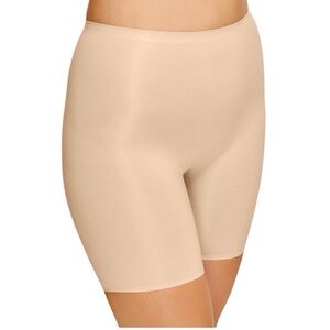 WACOAL Thigh Shaper NEW Beyond Naked Pima Cotton Blend Size L Sand Style 805330